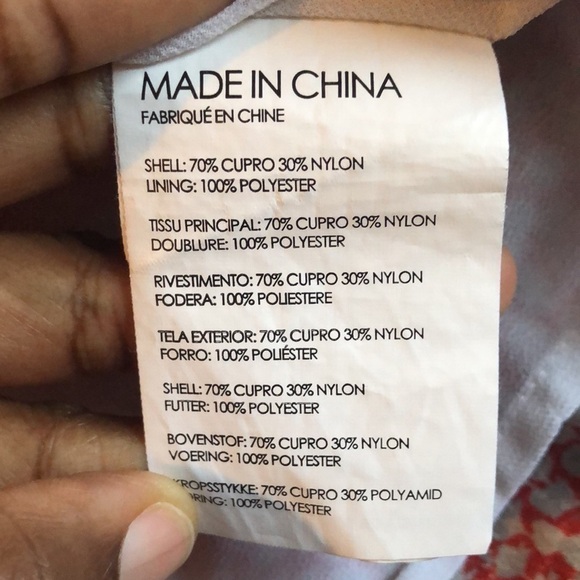 club Monaco Malaina Top Pink Mix/Rose - Picture 5 of 6